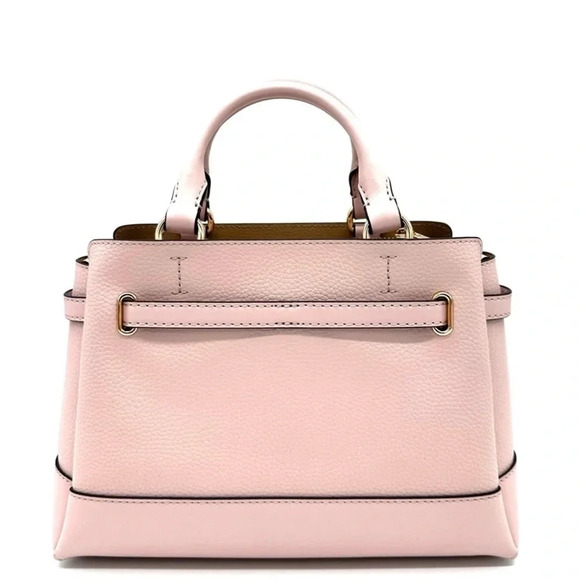 Michael Kors Reed Small Satchel Crossbody Bag Powder Blush (NWT) - Picture 5 of 13